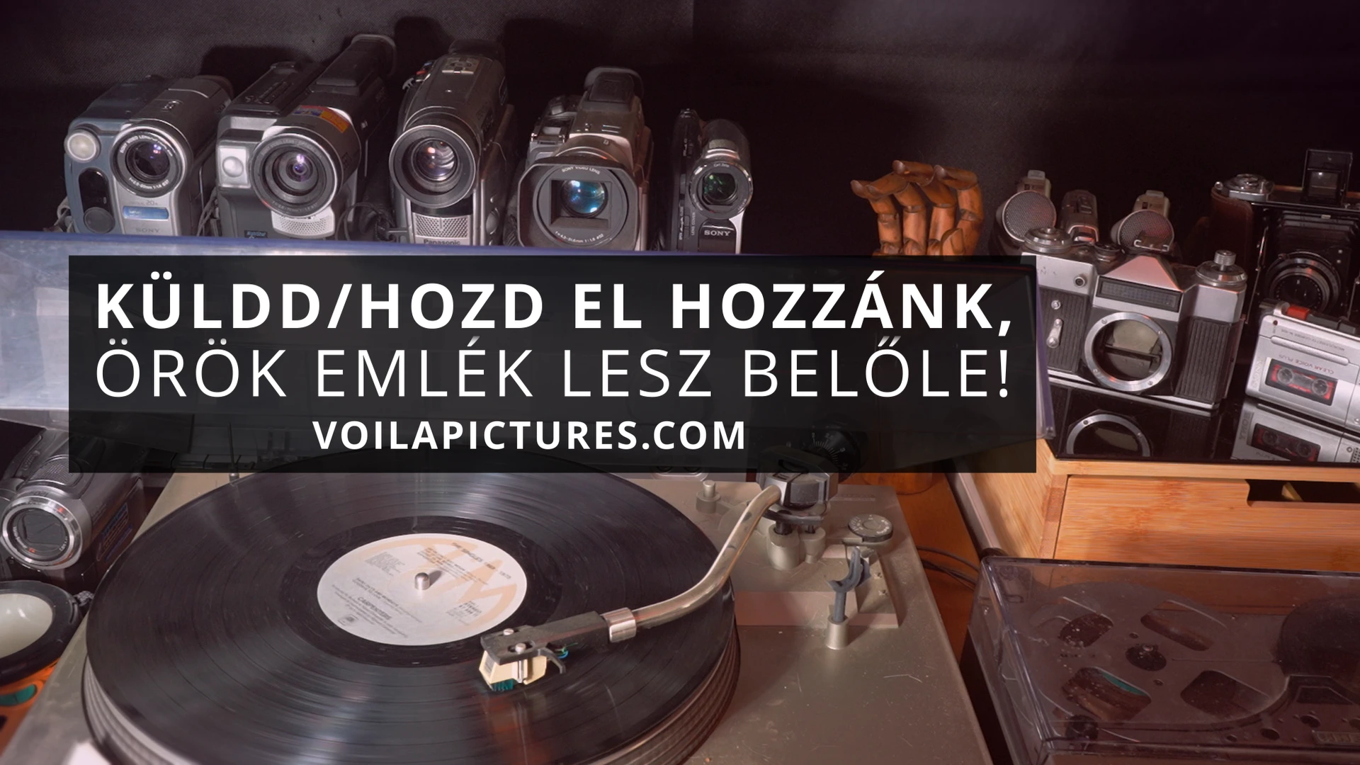 voila pictures audiokazetta digitalizálás