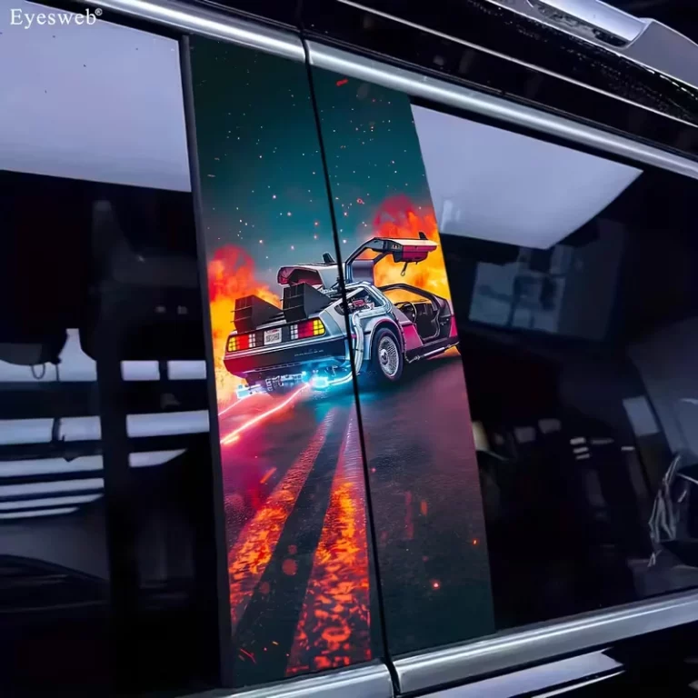 Vissza a jövőbe vinyl matrica