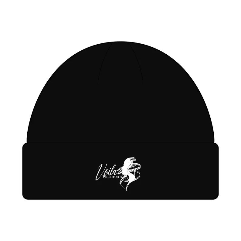 Voila Pictures Klasszikus Cuff Beanie -Piros Unisex Téli Sapka