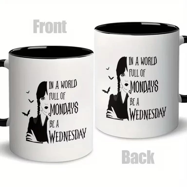 Wednesday Addams bögre