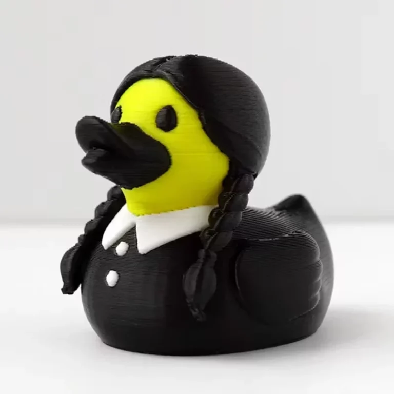 Wednesday Addams műanyag kacsa