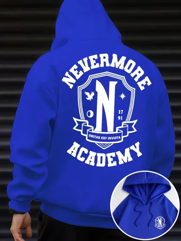 Wednesday kapucnis pulóver