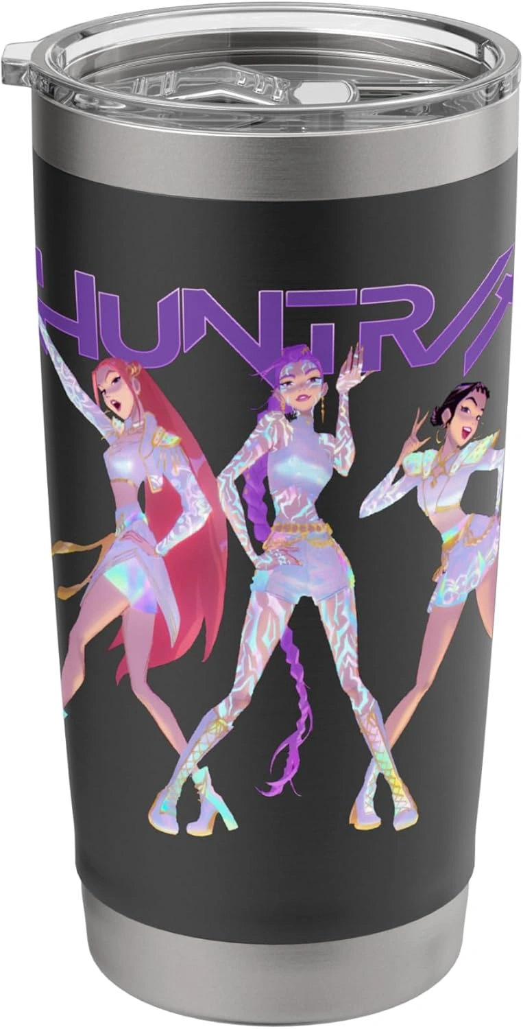 KPop Demon Hunters rozsdamentes acél termosz