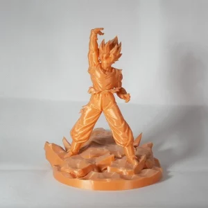 Son Goku szobor
